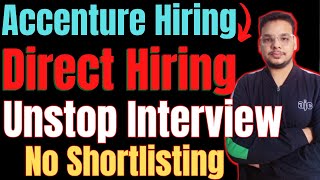 Accenture New Role Biggest Hiring  OFF Campus Drive For 2024  2023  2022  2021 Batch Hiring [upl. by Enirrok]