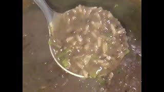 Como fazer Minestra de Arroz  Sopa de Feijão [upl. by Naashom]