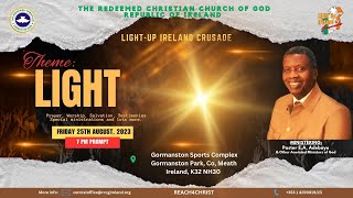 RCCG Ireland  Light Up Ireland Crusade  25082023 [upl. by Alfie]