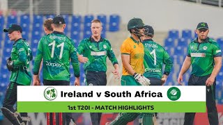 Ireland vs South Africa 1st T20I 2024  Match Highlights [upl. by Kirsten]