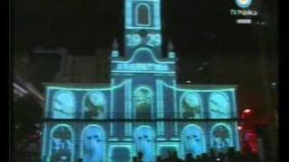 El show del Cabildo en 3D por el Bicentenario un paseo por la historia [upl. by Milburn]