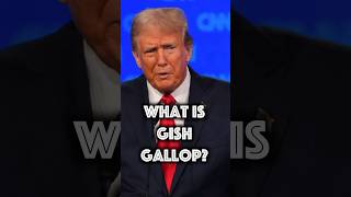 What is Gish Gallop debate trump [upl. by Magee365]