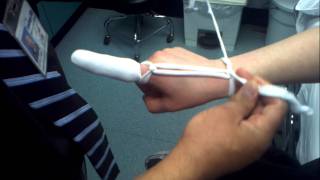 How to place a tube gauze [upl. by Heinrick]