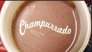 Champurrado Mexican Hot Chocolate  Thirsty For [upl. by Zadack]