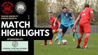 HIGHLIGHTS  vs Sauchie Juniors FC  EoSFL Premier Division  021124 [upl. by Kindig]