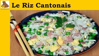 Le riz cantonais recette facile [upl. by Rolyab223]