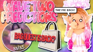 VIONCII BAG QUEST IS COMING BACK TO ROBLOX ROYALE HIGH Wave 2 Update 2021 Predictions amp Tea Spill [upl. by Frederick]