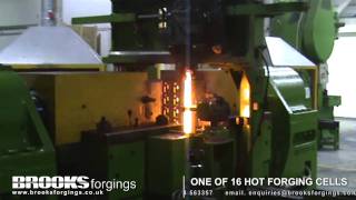 Horizontal CounterBlow Forging  Brooks Forgings Ltd UK [upl. by Lunsford]