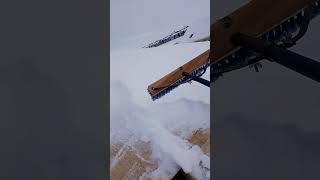 Roofing in the winter Calgary Snow removal 4  12 [upl. by Spatz]