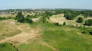 Kirkby  Liverpool UK  golf course by drone [upl. by Bianka]