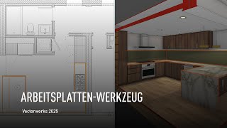 ARBEITSPLATTENWERKZEUG  Vectorworks 2025 [upl. by Pelage]