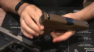 Tough GLOCK Finishes  GLOCK 19 Cerakote FDE vs NiBX [upl. by Yelahs119]