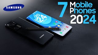 TOP 7 Best Samsung New Upcoming Smartphones 2024 — LATEST Flagship Mobile Phones 2024 [upl. by Aela]