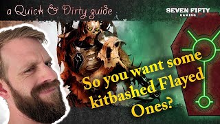 Kitbashed Necron Flayed Ones  A Quick amp Dirty Guide to Making Your Own for Warhammer 40K [upl. by Nagaek]