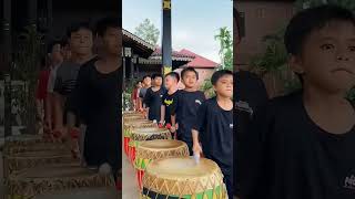 Rafflesia 🥁 shorts drums festival drumband rafflesiapercussion [upl. by Akiemahs]