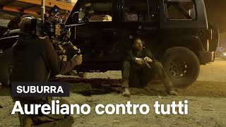 La scena finale di Aureliano il backstage di Suburra  Netflix Italia [upl. by Nallad]