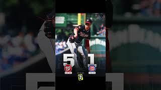 WASHINGTON NATIONALS 51 CHICAGO CUBS  MLB  Nacionales VENCEN a Cachorros [upl. by Ellswerth319]