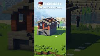 🧱 Survival Brick House ⛏️ Minecraft Build Tutorial [upl. by Daukas]