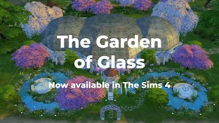 I redesigned Magnolia Park in the Sims 4 The Garden of Glass🌹A Love Story [upl. by Ecnerat76]