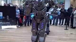 Titan the Robot in Birmingham Bullring 1  Birmingham Post [upl. by Conlee736]