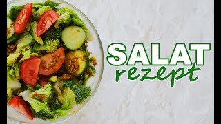 SALAT REZEPT  einfach gesund lecker [upl. by Aloisius]