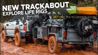 IS THIS THE ULTIMATE OFFROAD TRAILER  TRACKABOUT CAMPERS NEW EXPLORER  EXPLORE RIGS EP4 [upl. by Nylesoy]