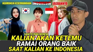 Paket KomplitKarakter Orang Indonesia Memukau Media Korsel 🇲🇾 REACTION [upl. by Thedrick]