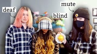 DEAF BLIND AND MUTE BAKING CHALLENGE [upl. by Naiva739]