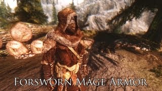 TES V  Skyrim Forsworn Mage Armor [upl. by Marvin989]