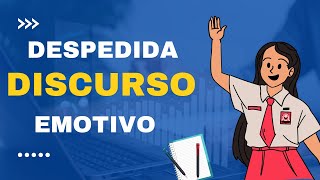 emotivo discurso para despedirse de los compañeros de estudio [upl. by Ennirac]