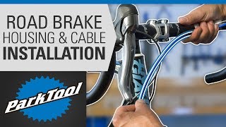 Brake Housing amp Cable Installation  Drop Bars [upl. by Innaig576]