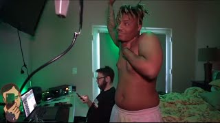 Juice WRLD  Baked Up Remaster w snippets from footage [upl. by Adnorat11]