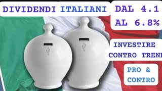 🇮🇹4 AZIONI A BUON PREZZO💶CHE FARE dividendi ftsemib finanza soldi azioni trading [upl. by Eciuqram]