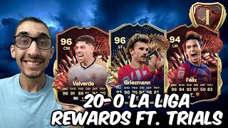 200 LA LIGA TOTS FT 94 FELIX 96 GRIEZMANN 96 VALVERDE [upl. by Eislel]