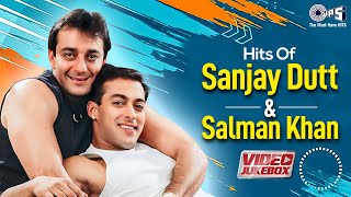 Hits Of SANJAY DUTT amp SALMAN KHAN  90s OLD Hindi Hits  Bollywood Songs  Hindi Songs Video Jukebox [upl. by Joni]