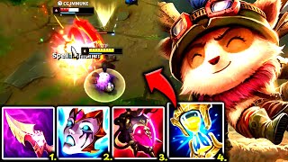 TEEMO TOP IS THE 1 BEST CHAMP TO COUNTER ALL TOPLANERS👌 S14 Teemo TOP Gameplay Guide [upl. by Renny778]