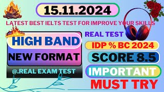 Achieve Band 9 ELTS Listening Practice Test for 2024 with Answers Actual IDP amp BC Test 15112024 [upl. by Noonan]