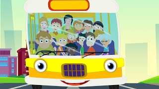 The Wheels On The bus  Nursery Rhymes For Kids [upl. by Cummings]