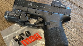 Pro mag 15rd Glock 43x 100rd NO PROBLEMS [upl. by Holly]