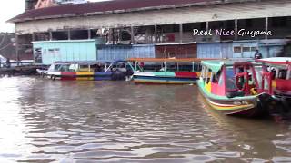 Speed Boat ride from Georgetown to VreedenHoop Guyana  Caribbean HD [upl. by Snebur4]