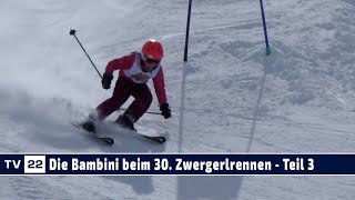 SPORT TV22 Die Bambinis im Ziel beim 30 Zwergerlrennen des SK Telfs im Kühtai  Teil 3 [upl. by Aneetsirhc527]