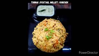 Foxtail Millet Khichdi [upl. by Accem81]