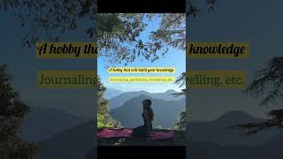 Hobbies that will make you best version of yourself yoga health love trending [upl. by Herm]