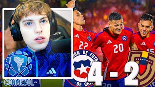 DAVOO XENEIZE REACCIONA Y OPINA DE CHILE 4 VENEZUELA 2  CHILE VA A IR AL MUNDIAL  PERDON GARECA [upl. by Yenroc330]