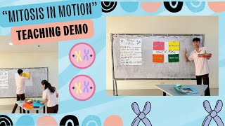 DEMO TEACHING ACTIVITY quotMITOSIS IN MOTIONquot GROUP 1 PART 1 BY JOHN DALE BALANGATAN [upl. by Bixby227]