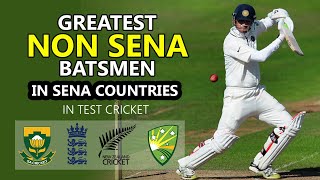 Greatest NonSENA Batsmen in SENA Countries in Test Cricket  Top 10 [upl. by Aihsatal]