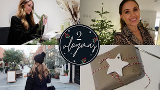 DECORATING OUR TREE🎄VLOGMAS EP2  Kate Hutchins [upl. by Denyse785]