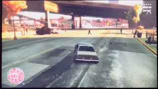 GTA 4  Drive by Shootout w Esperanto  6 Star Escape [upl. by Kraus]