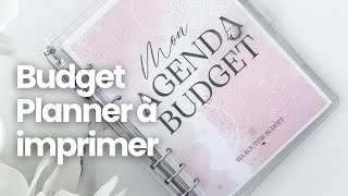 LE MEILLEUR BUDGET PLANNER quotMON AGENDA BUDGETquot  CHLOÉ WKR [upl. by Adnilab]