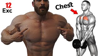 Chest Workout  12 exercises that will make your upper chest big and chiseled [upl. by Watters]